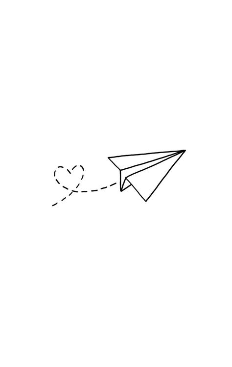 Paper Aeroplane, Brain Tattoo, Tattoo Paper, Dainty Tattoos, Time Tattoos, Piercing Tattoo, White Wallpaper, Future Tattoos, Cute Tattoos