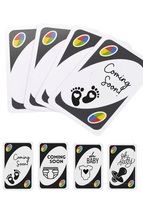 Custom Decal for your most memorable game night yet! Can be used for birth or pregnancy announcement or grandparent surprise!  For Physical Card Selection * Your design selected will be applied to the physical card and mailed to you, ready for game night!  For Decal Only Selection * This is to be applied to your existing game card. Sized to fit standard Wild Card or +4 card in standard game.  --- Note: there are multiple versions of this manufacturers game cards and the style pictured are two op Cute Ways To Tell Boyfriend Im Pregnant, Uncle To Be Announcement, Pregnant Reveal To Family, Baby Reveal To Grandparents, Baby Announcing Ideas To Grandparents, Surprise Baby Announcement For Family, Cute Ways To Tell Your Parents Pregnant, How To Announce Pregnancy To Parents, Grandparents Again Announcement