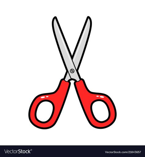 Cartoon Scissors, Scissors Drawing, Cartoon Download, Border Templates, Cartoon Images, Transparent Png, Png Images, Vector Images, Illustrator