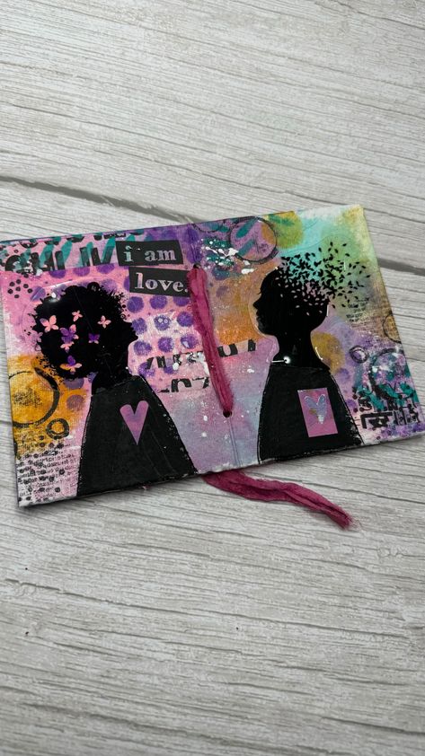 Ranger Ink (Official) (@ranger_ink) • Instagram photos and videos Raspberry Mustard, A Body Shape, Text Collage, Iris White, Painting Coasters, Art Journal Inspo, Dina Wakley, Collage Cards, New Paint Colors