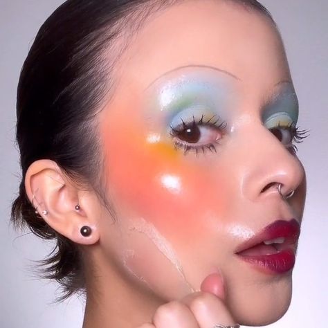 @denneserodriguez recreates Pat McGrath and Maison Margiela's porcelain doll skin look using our award-winning Fade into Hue palette 🌈… | Instagram Pat Mcgrath Maison Margiela, Maison Margiela Makeup, Porcelain Skin Makeup, Fade Into Hue Palette, Fade Into Hue, Pat Mcgrath Makeup, Glass Dolls, Porcelain Skin, Birthday Makeup