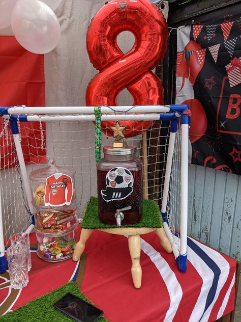 Soccer Birthday Parties, Football Theme Party, Football Theme, Soccer Birthday, Football Themes, Arsenal Football, Backyard Design, Theme Party, Box Fan