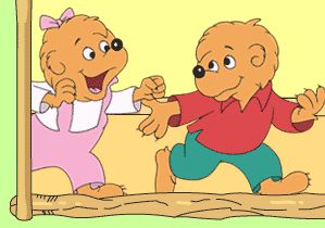 Berenstain Bears- Brother & Sister Bear Bernstein Bears, Bernstein Bear, Good Old Movies, The Berenstain Bears, Kickin It Old School, Cartoon Network Characters, Sister Bear, Garfield Cartoon, Berenstain Bears