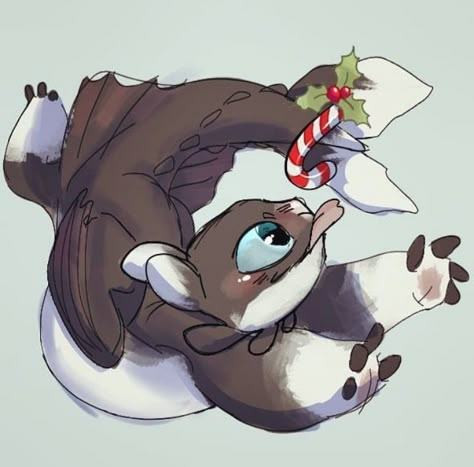 Httyd Christmas, Httyd Dart, Dreamworks Art, Night Fury Dragon, Httyd Art, Light Fury, New Year Art, Pokemon Eeveelutions, Dreamworks Dragons