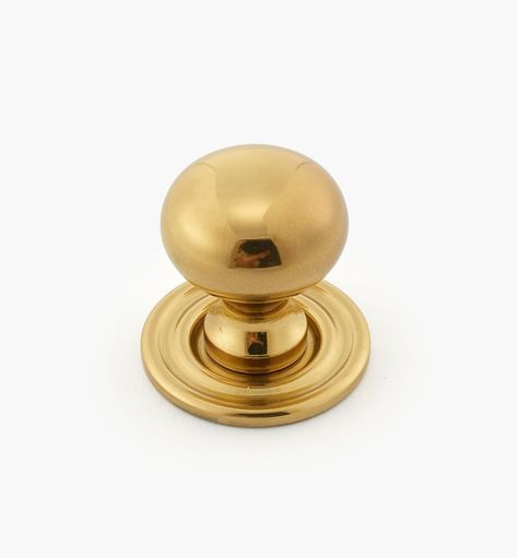 Cabinet & Drawer Knobs - Page 14 - Lee Valley Tools Brass Knobs Kitchen, Brass Kitchen Hardware, Bathroom Knobs, Interior Door Knobs, Brass Door Knobs, Brass Cabinet Hardware, Gold Knobs, Lee Valley Tools, Kitchen Knobs