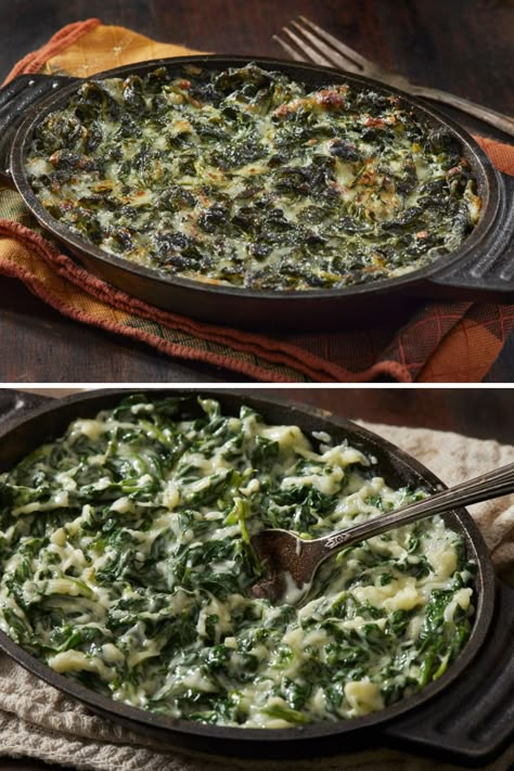 Ina Garten Creamed Spinach Recipe - Ina Garten Eats Spinach Creamed, Easy Creamed Spinach, Creamed Spinach Casserole, Creamed Spinach Recipe Easy, Spinach Casserole Recipes, Spinach Gratin, Spinach Souffle, Christmas Meal Ideas, Best Ina Garten Recipes