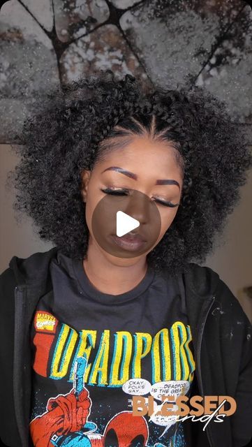 Tiana Mobley on Instagram: "Super easy and quick style on short 4c hair using @iamblessedhands hair products. It can be found on my website www.ibhhairproducts.com or you can click the link in my bio" Quick Hairstyles For 4c Hair, Short Natural Hairstyles For 4c Hair, Easy 4c Hairstyles Short, Faux Hairstyles, Short 4c Hair, Kanekalon Hairstyles, 4c Natural, 4c Natural Hair, 4c Hair