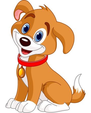 Jungle Clipart, Clip Art Animals, Cute Dog Cartoon, Cute Dog Drawing, Creative Clips, Creative Clips Clipart, Dog Clip Art, Puppy Portraits, Cartoon Crazy