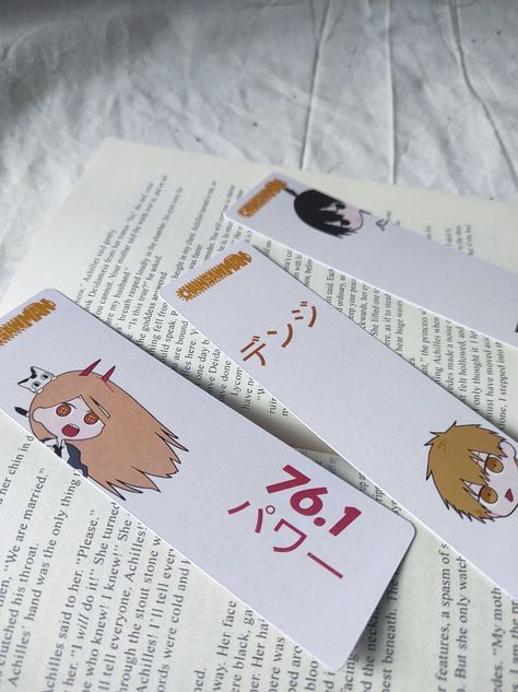 Tbhk Bookmark, Cute Anime Bookmarks, Bookmarks Handmade Anime, Haikyuu Bookmark, Anime Bookmarks Diy, Book Mark Anime, Bookmarks Handmade Easy, Anime Bookmarks Ideas, Manga Bookmark