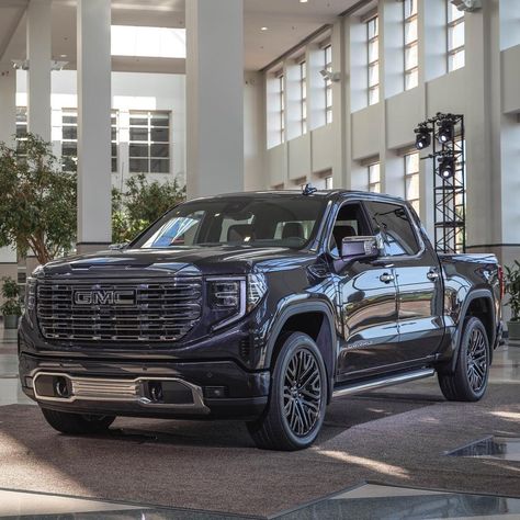 Gmc Denali Truck, Denali Truck, Gmc Sierra Denali, Gmc 2500, Gmc Denali, Sierra Denali, Black Truck, New Luxury Cars, Duramax Diesel