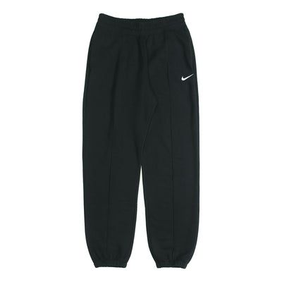 Women's Nike Sportswear Essential logo Embroidered Fleece Stay Warm Bundle Feet Casual Sports Pants/Trousers/Joggers Autumn Black BV4090-010 (Casual/Women's/Embroidery) Nike Trends, Sweat Pants Black, Essential Sweatpants, Baggy Joggers, Soccer Bag, Basic Clothes, Sweatpants Nike, Birthday Pins, Black Clothes