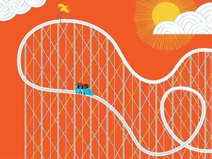 Roller Coaster Illustration, Coaster Illustration, County Fair Theme, Display Boards For School, Paddle Ideas, Fair Theme, School Displays, Carnival Rides, Fish Illustration