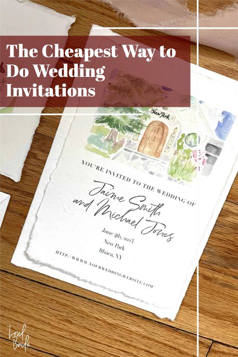 Cake And Punch Reception, Reception Plan, Cheap Wedding Invitations Diy, Save Money On Wedding, Make Your Own Wedding Invitations, Wedding Invitation Website, Budget Weddings, Inexpensive Wedding Invitations, Diy Save The Dates