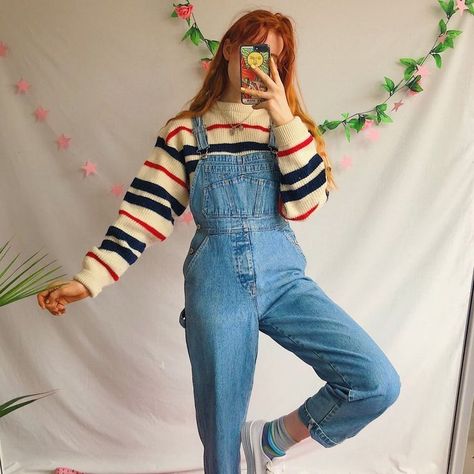 Artist Outfit Style Painter, Artist Outfit Style, Artist Outfit, Mode Inspo, Moda Vintage, Outfit Style, Character Outfits, 80s Fashion, Retro Stil