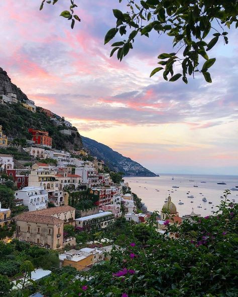 Pastel Sky, Amalfi Coast Italy, Italian Summer, Vacation Mode, Positano, Amalfi Coast, Dream Destinations, Amalfi, Summer Aesthetic