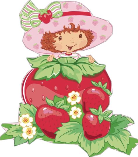 Ichigo Mashimaro, Strawberry Shortcake Pictures, Cartoon Wall Painting, Strawberry Wallpaper, Berry Shortcake, Strawberry Shortcake Cartoon, Kawaii Cross Stitch, Strawberry Shortcake Characters, Simple Birthday Decorations