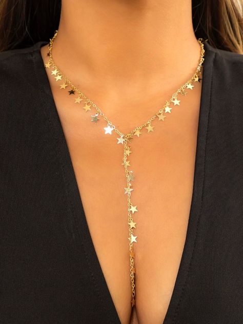 Pearl lariat necklace