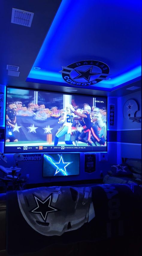 Dallas Cowboys Man Cave Ideas, Cowboys Man Cave, Rams House, Cowboys Quotes, Dallas Cowboys Theme, Dallas Cowboys Quotes, Pool Table Games, Property Ideas, How Bout Them Cowboys