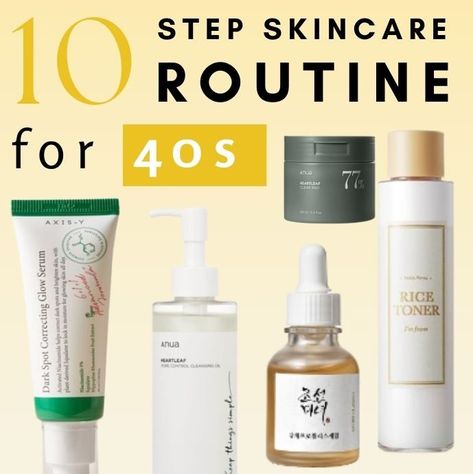 Join us on this journey as we unveil a 10-step Korean skincare routine for 40s. Let's dive into a world of hydrating serums, and sheet masks Skin Care Routine 40s For Women, Skin Care Routine 40s Anti Aging, 40s Skincare Routine, Antiaging Skincare Routine 30s, Antiaging Skincare Routine 40s, Korean Serum, Korean 10 Step Skin Care, Serum For Dry Skin, Skincare Habits