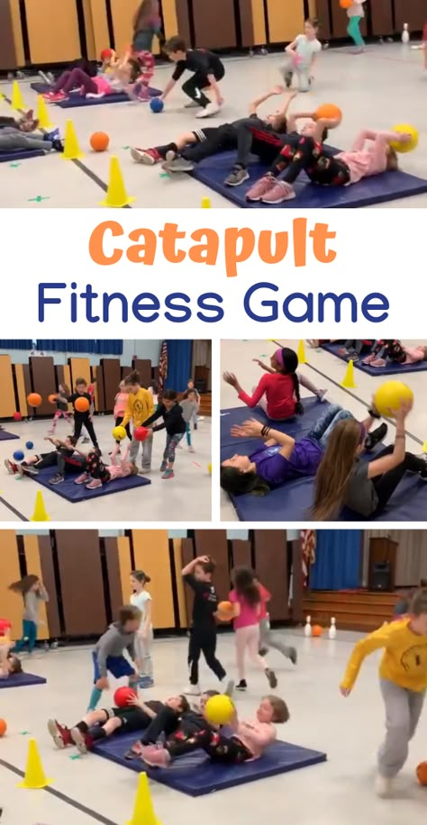 Fitness Components, Wellness Week, Pe Games Elementary, Pe Lesson Plans, Gym Games For Kids, Crossfit Kids, Elementary Physical Education, Elementary Pe, Physical Education Lessons