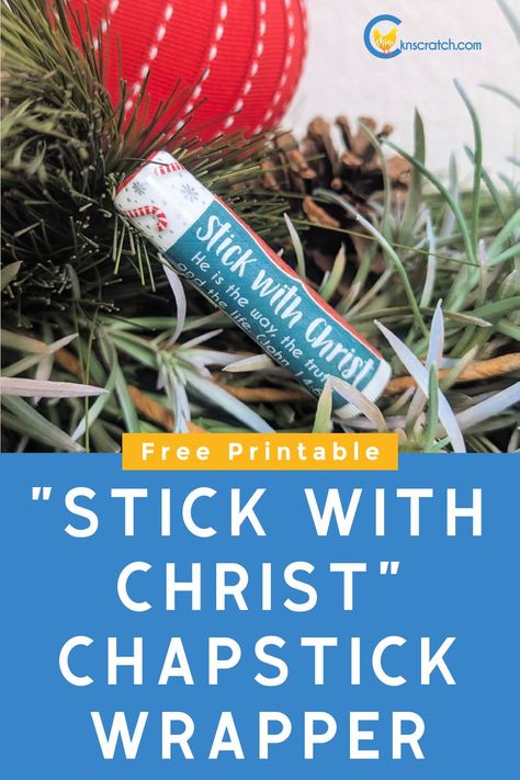 Christmas Chapstick Stocking Stuffer: Free Printable — Chicken Scratch N Sniff Christmas Chapstick Printable, Young Women Christmas Gifts Lds, Christmas Chapstick, Young Women Christmas Gifts, Chapstick Gift, Chapstick Labels, Class Christmas Gifts, Primary Activity, Christmas Chicken