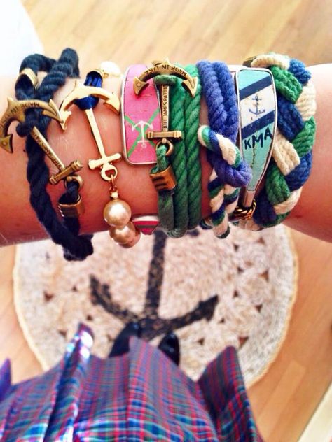 Preppy Instagram, Kiel James Patrick Bracelet, Kiel James Patrick, Country Attire, James Patrick, Women's Jewelry And Accessories, Preppy Style, Rope Bracelet, Wrap Bracelet