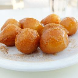 Greek Honey Puffs - Loukoumades Greek Donuts, Honey Puffs, Recipes With Yeast, Greek Pastries, Tandoori Masala, Puff Recipe, Greek Desserts, Honey Syrup, Recipe Details