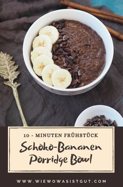 Porridge Bowl, Filling Breakfast, Protein Shake Recipes, Evening Meals, Shake Recipes, Chocolate Banana, Delicious Chocolate, Overnight Oats, Healthy Meal Prep