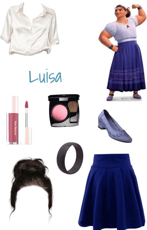 Louisa Encanto Costume, Louisa Encanto, Encanto Outfits, Encanto Disneybound, Encanto Costume, Dyi Costume, Disney Costumes Diy, Bruno Madrigal, Encanto Birthday