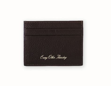 Every Other Thursday Wallet, Card Wallet Aesthetic, Old Money Wallet, Every Other Thursday, Aesthetic Card Holder Wallet, Card Holders, Ysl Card Holder Aesthetic, Chanel Card Holder Aesthetic, Leather Card Holder Wallet