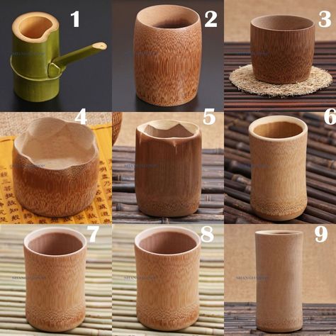 Bamboo Furniture Diy, Deco Spa, Bamboo Diy, Bamboo Cups, Bamboo Utensils, Bamboo Structure, Bamboo Decor, Bamboo Architecture, Bamboo Art