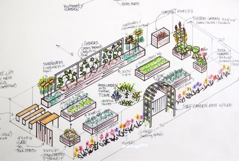 Raised Bed Garden Layout, Garden Planning Ideas, Garden Planning Layout, Vegetable Garden Beds, Raised Bed Garden Design, Vegetable Beds Raised, Vegetable Garden Planner, Raised Vegetable Gardens, Vegetable Garden Raised Beds