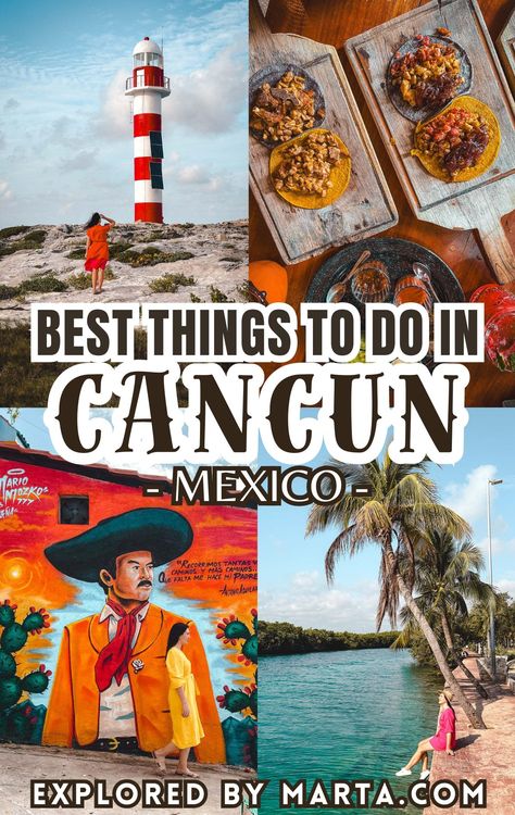 Cancun bucket list: 15 top things to do in Cancun, Mexico Cancun Mexico Itinerary, Cancun Must Do, Things To Do In Cancun Mexico, Cancun Mexico Aesthetic, Cancun Excursions, Cancun Things To Do, Xcaret Cancun, Travel Cancun, Cancun Travel Guide