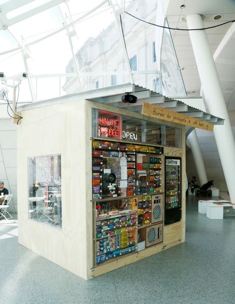 Tom Sachs’ Take: Artist Voices Concern Over State of New York Retail [PHOTOS] – WWD Tiny Shop Design, Tiny Shop Ideas, Maker Labs, Building Front Designs, Tom Sachs, Container Cafe, Grocery Store Design, Tiny Shop, Kiosk Design