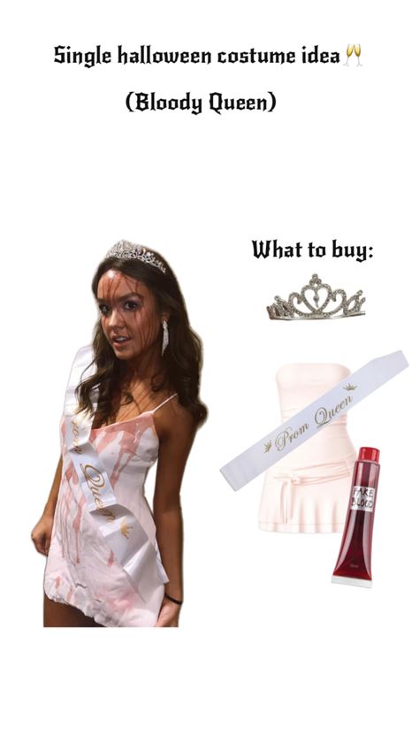 #Queen Halloween Single Costumes, Single Costume Ideas, Single Halloween Costumes, Halloween Costumes Single, Duo Halloween Costumes, Halloween Costumes Friends, Prom Queens, Halloween Outfits, Costume Ideas