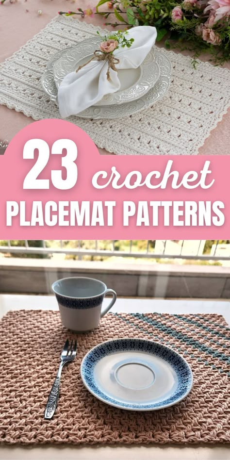 crochet placemat collage Yoga Socks Crochet Pattern, Crochet Table Mats, Socks Crochet Pattern, Crochet Circle Pattern, Placemat Patterns, Socks Crochet, Diy Placemats, Crochet Placemat, Crochet Table Mat