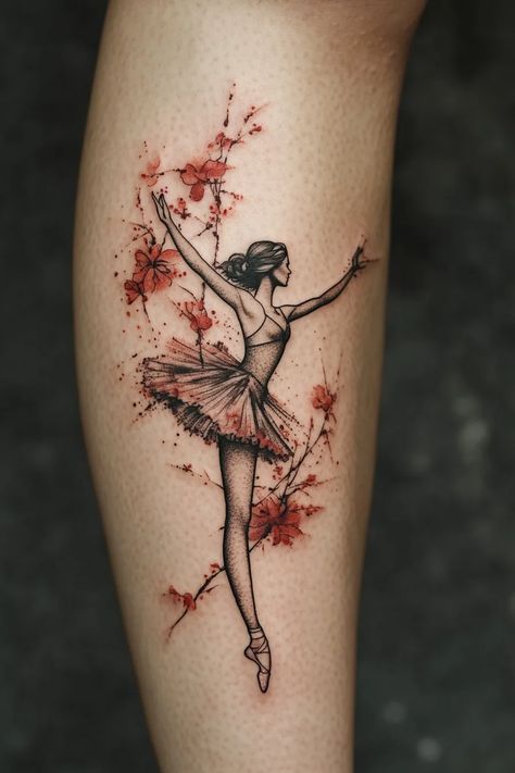 ballerina tattoo ideas 49 Ballerina Tattoo Ideas, Tiny Dancer Tattoo, Ballerina Tattoo, Dancer Tattoo, Tattoo Design Ideas, Tiny Dancer, Tattoo Design, Body Art, Tattoo Designs