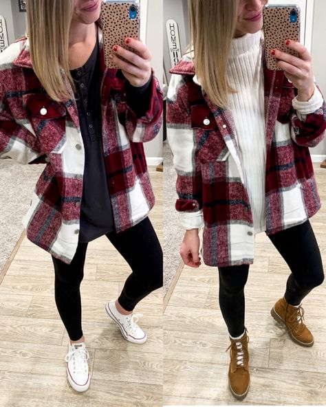 Maroon Shacket Outfit, Burgundy Shacket Outfit, Shacket Outfits, Shacket Outfit Women, Shacket Style, Shacket Outfit, Winter Teacher Outfits, Autumn Outfits, Teacher Outfits