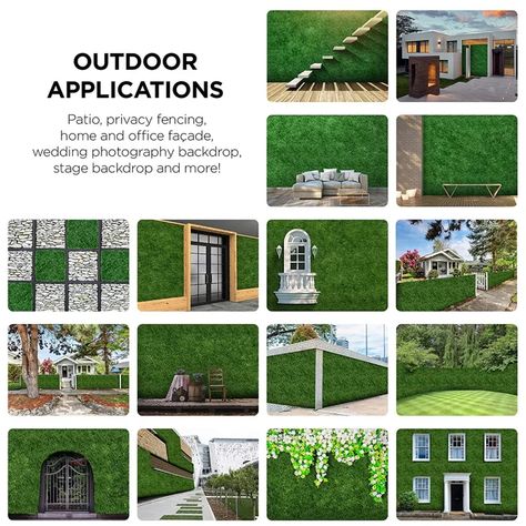 Boxwood Hedge Wall, Grass Backdrops, Privacy Fence Panels, Privacy Fence Screen, Artificial Hedges, Boxwood Hedge, Artificial Plant Wall, Artificial Topiary, Fence Screening