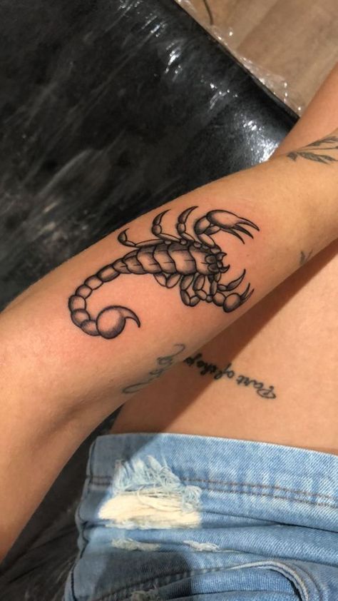 King Cobra Tattoo, Scorpion Tattoos, Animal Tattoos For Women, Cobra Tattoo, Minimal Tattoo Design, Scorpion Tattoo, Stomach Tattoos, Stylist Tattoos, Old Tattoos