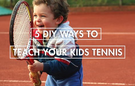 5 DIY Ways To Teach Your Kids Tennis Eye Hand Coordination Activities, Coordination Activities, Tennis Drills, Tennis Lessons, Kids Tennis, How To Teach Kids, Parenting Tools, Programming For Kids, Exercise For Kids