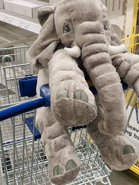 Ikea Soft Toys, Ikea Stuffed Animals, Ikea Stuffed Animal, Ikea Elephant, Soft Toys Aesthetic, Ikea Plushies, Ikea Plush, Ikea Toys, Teddy Photos