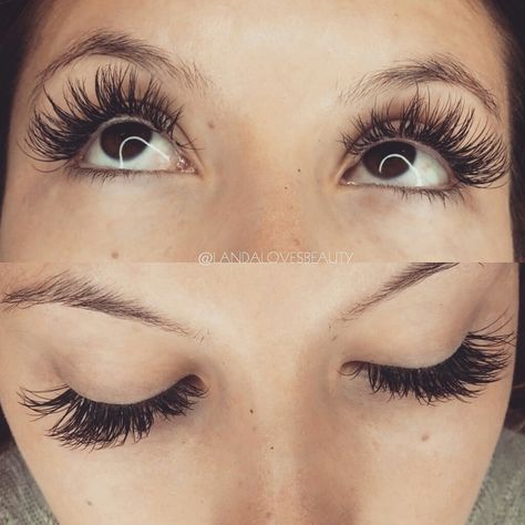 Lash extensions by @LANDALOVESBEAUTY 8-12 Mm Lashes, Maquillage On Fleek, Makeup At Home, Professional Eyelash Extensions, Pretty Lashes, Eyelash Extentions, Dry Shampoo Hairstyles, Diy Eyelash Extensions, Nars Makeup