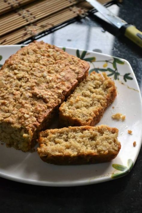 Oats Banana Bread, Oats Bread, Banana Oat Bread, Oat Cake Recipes, Easy Banana Bread Recipe, Baking Basics, Best Bread Recipe, Oat Cakes, Gluten Free Banana