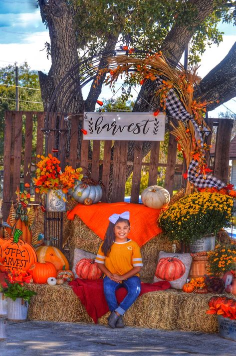 Fall Festival Booth, Fall Photo Booth, Fall Festival Party, Fall Festival Decorations, School Fall Festival, Photo Booth Setup, Fall Backdrops, Pumpkin Stand, Fall Carnival