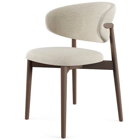 Oleandro Chair by Calligaris Minotti Dining Chair, Wabi Sabi Dining Chairs, Wabi Sabi Chair, Wabi Sabi Dining, Stylish Office Chairs, Black Counter Stools, Dressing Table With Chair, Kitchen Wall Lights, Dinning Room Design