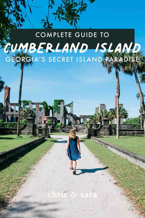 Cumberland Island, Georgia is one of the souths best kept secrets. Here's everything you should know to help you plan your own visit to Cumberland Island. Cumberland Island Georgia, Georgia Islands, Island Camping, Georgia Travel Guide, Secret Island, Travel Georgia, Cumberland Island, Work Trip, Georgia Travel