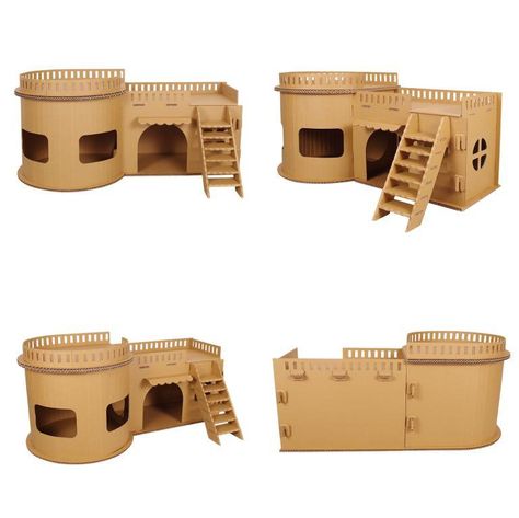 [OOS]🐱🐰 Cardboard Mansion Hideout for Pets Bunny Castle Diy, Cardboard Mansion, Rabbit Mansion, Cat Castle Luxury, Cardboard Castle For Cats, Wooden Hamster House, Service Jobs, Phone Gadgets, For Dogs