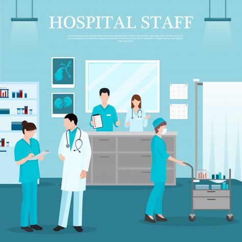 Clinic Illustration, Future Hospital, Medical Magazine, Hospital Illustration, Knee Operation, Nurse Assistant, Revenue Cycle Management, Healthcare Marketing, Illustration People