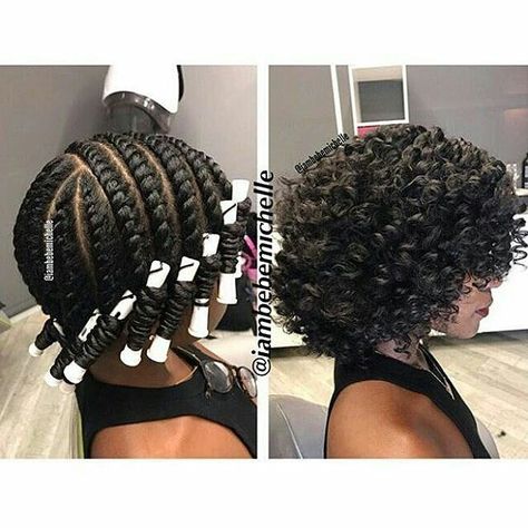 Flat Twist Out, Perm Rod Set, Luis Royo, Perm Rods, Natural Hair Twists, 4c Natural Hair, Flat Twist, Twist Outs, Twist Out